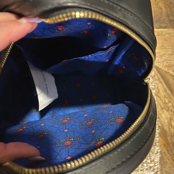 Disney Loungefly beauty and the beast mini backpack - Picture 4 of 7